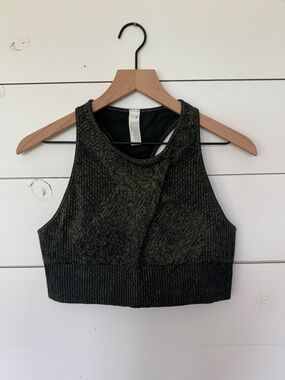 Lululemon Green Padded Sports Bra